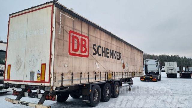 Schmitz Cargobull SideBoards Tautliner 2012 year Semirimorchi tautliner