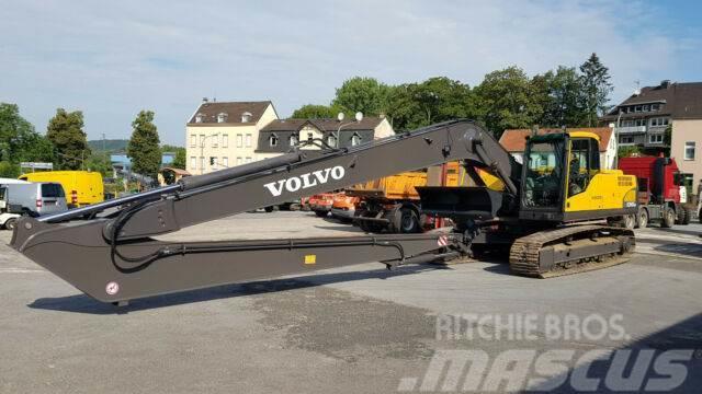 Volvo Ec 250 DNL mit Neu Long REach Arm 16 m Escavatori cingolati
