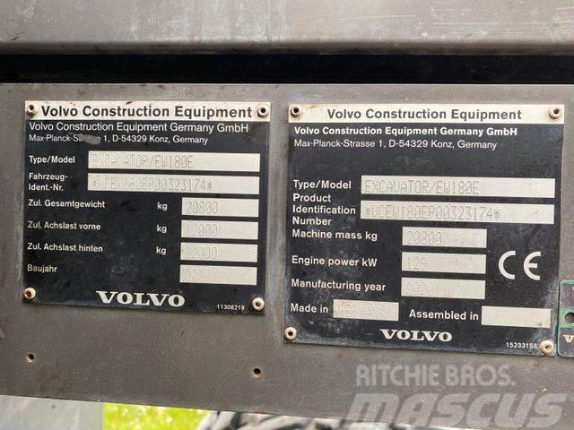 Volvo EW180E**OilQiuck 7055**hydr. SW**ab 1.995€/mtl. Escavatori gommati