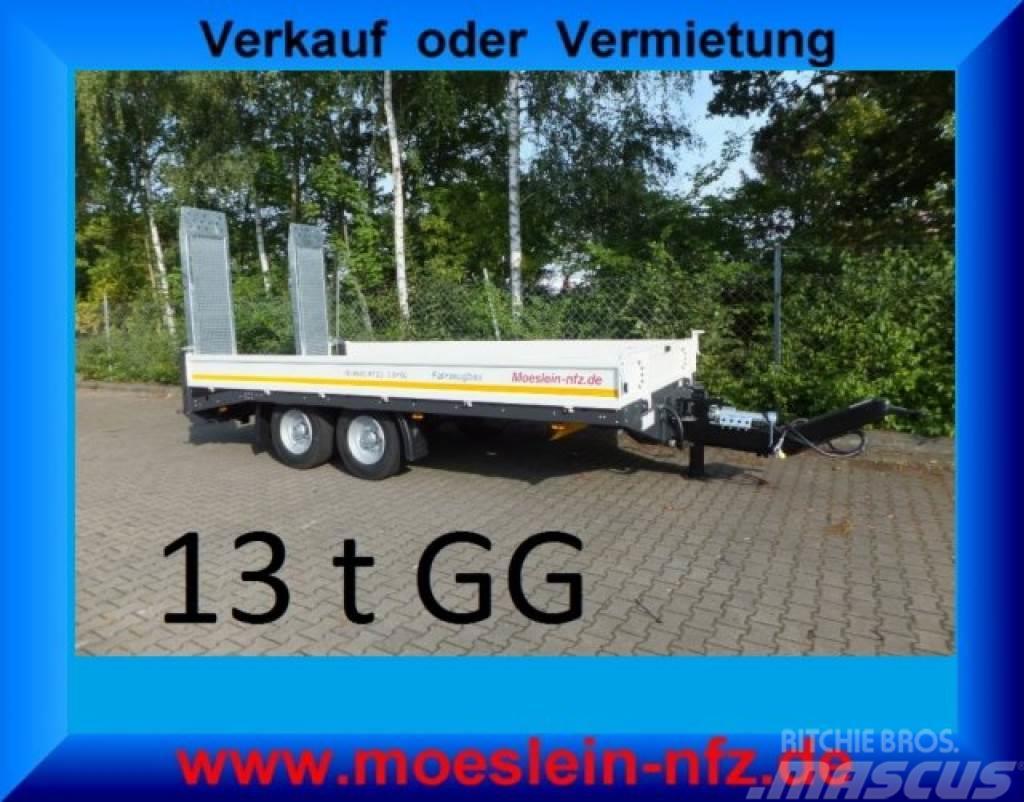 Möslein TTT 13- 5,2 Weiß Neuer Tandemtieflader 13 t GG Caricatore basso