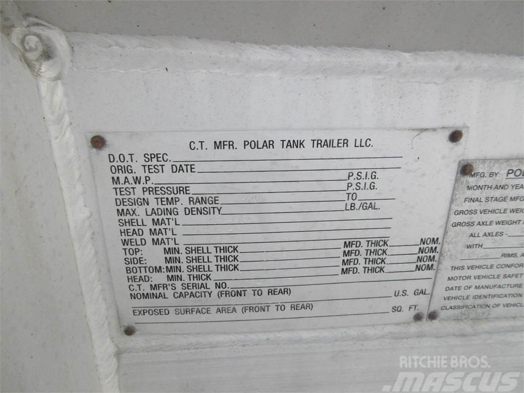 Polar 8400 GALLON CRUDE TANKER AIR RIDE WITH PUMP 200 BB Rimorchi cisterna