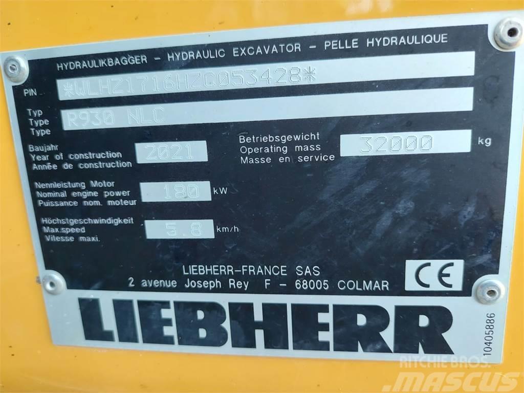 Liebherr R 930NLC Escavatori cingolati