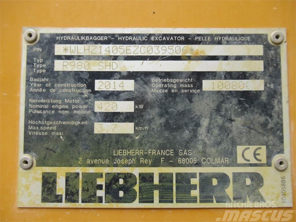 Liebherr R 980 SME Escavatori cingolati