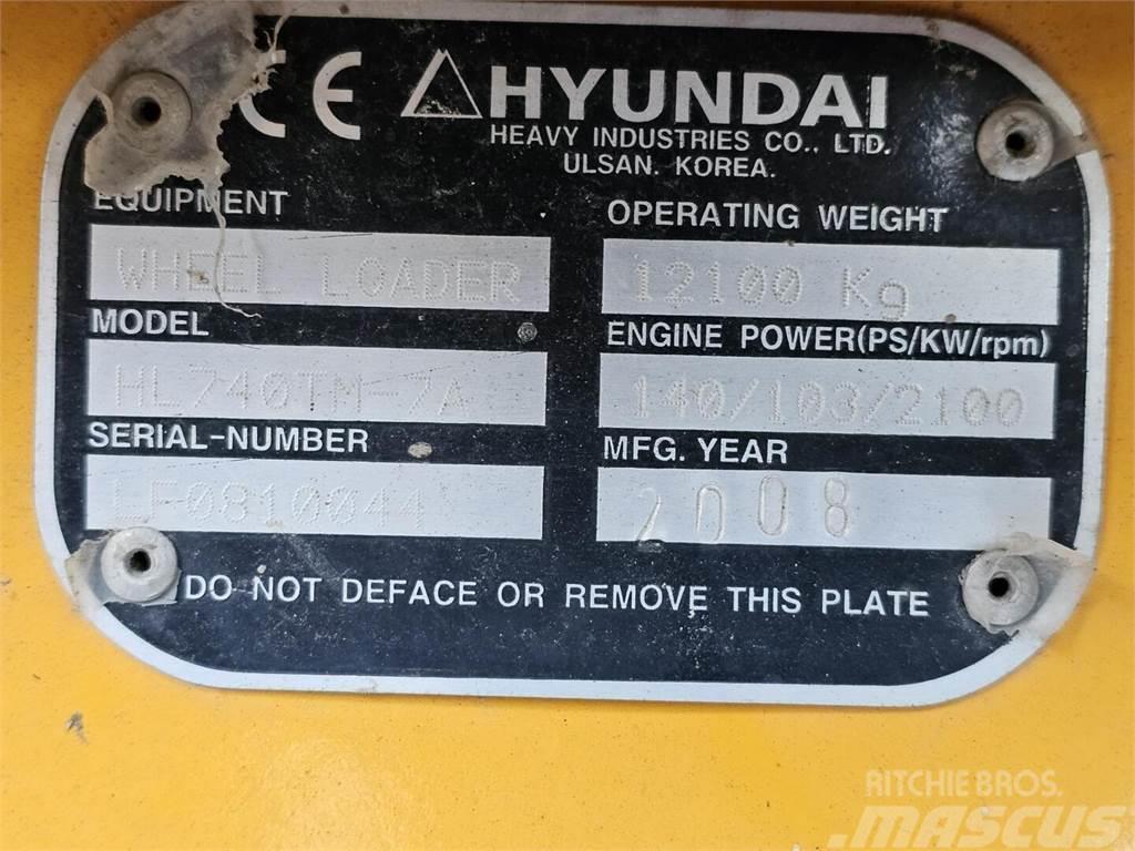 Hyundai HL 740 TM 7A Pale gommate