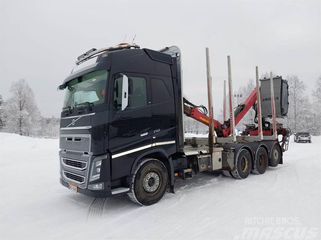Volvo FH16 750 8x4 Camion trasporto legname