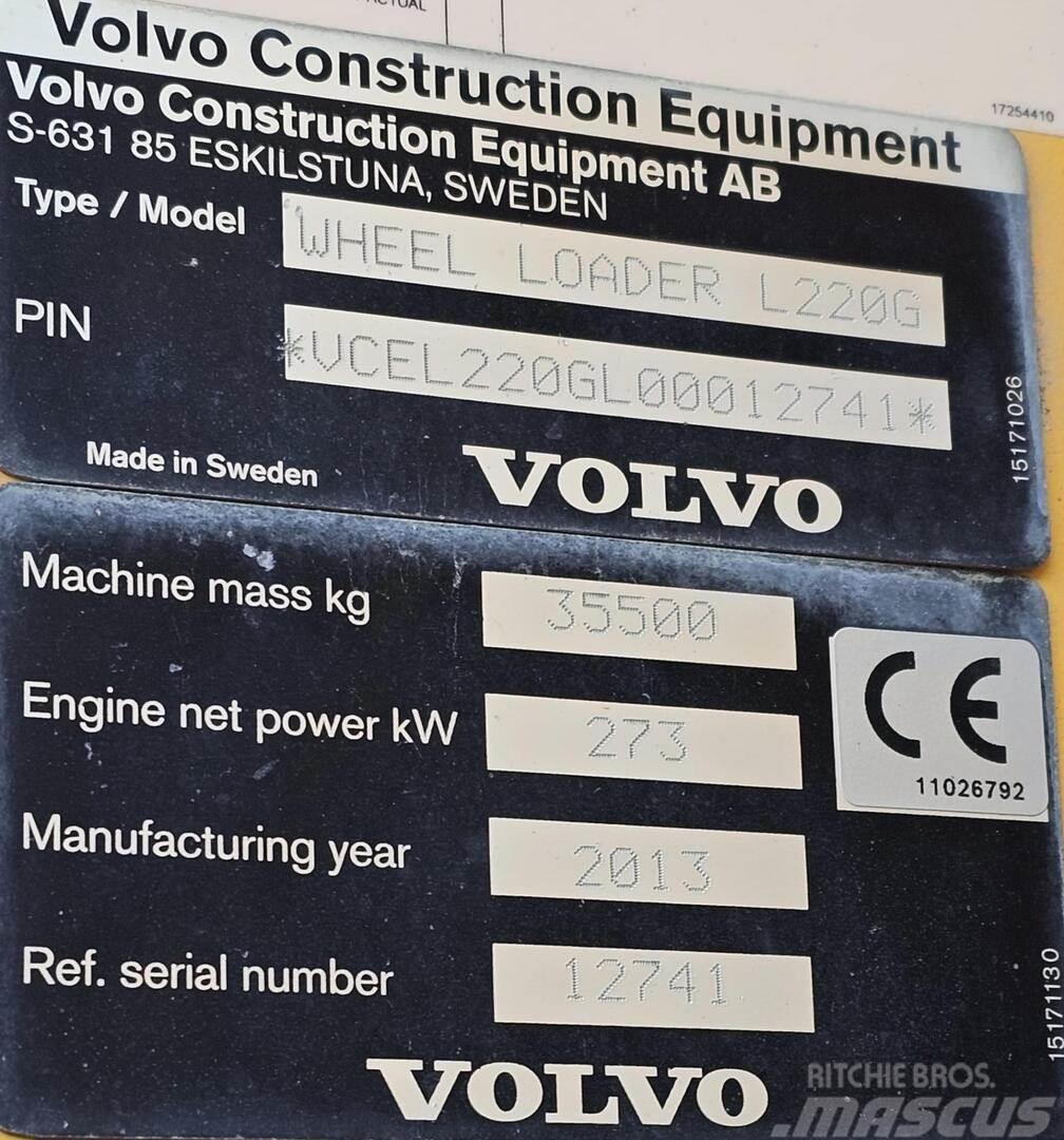 Volvo L220G Pale gommate