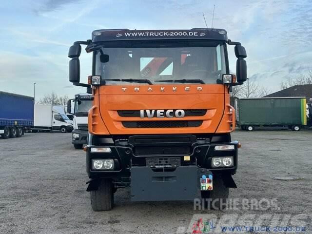 Iveco Trakker 330 4x4 Meiller 3 S. Palfinger PK 8500 Camion ribaltabili