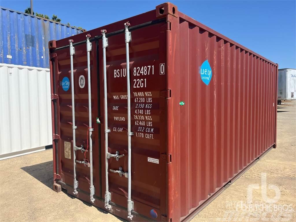  20 ft One-Way High Cube Container speciali