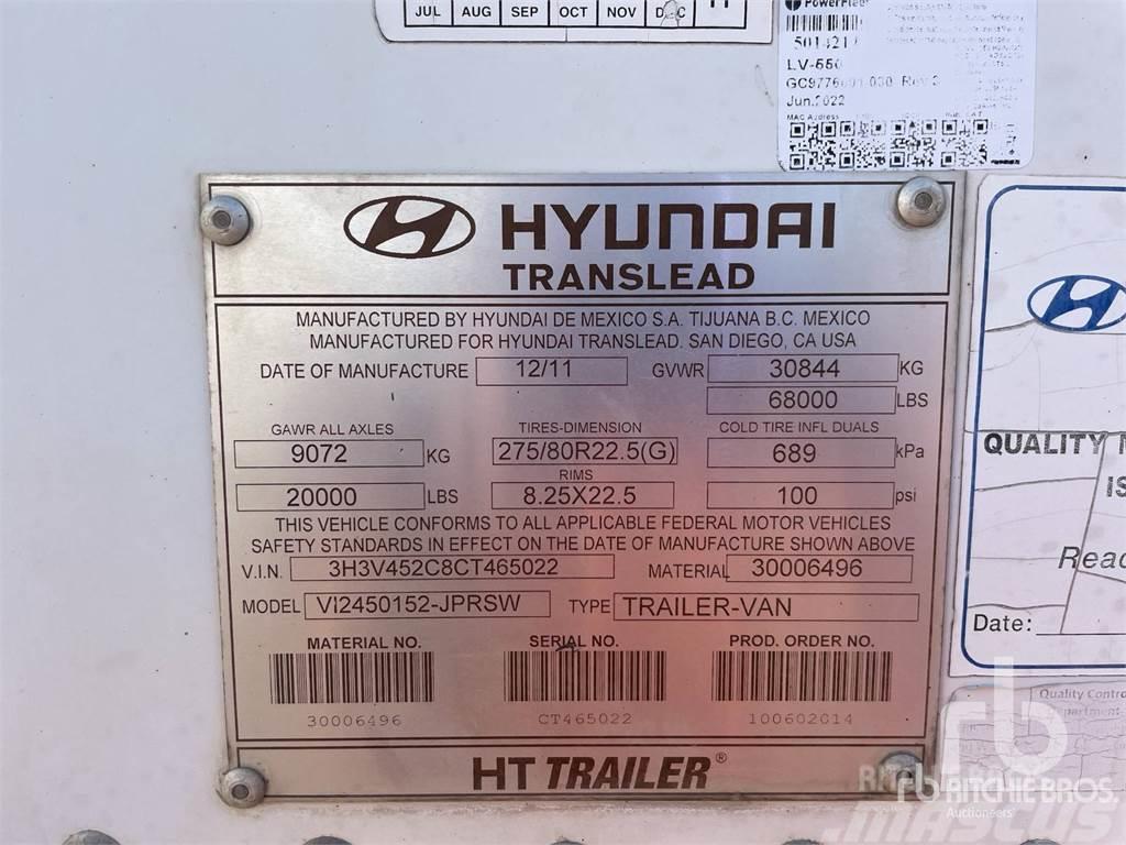 Hyundai V12450152-JPRSW Semirimorchi a cassone chiuso