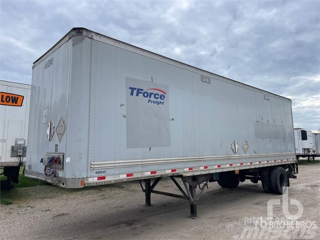 Stoughton 32 ft x 102 in S/A Box body semi-trailers