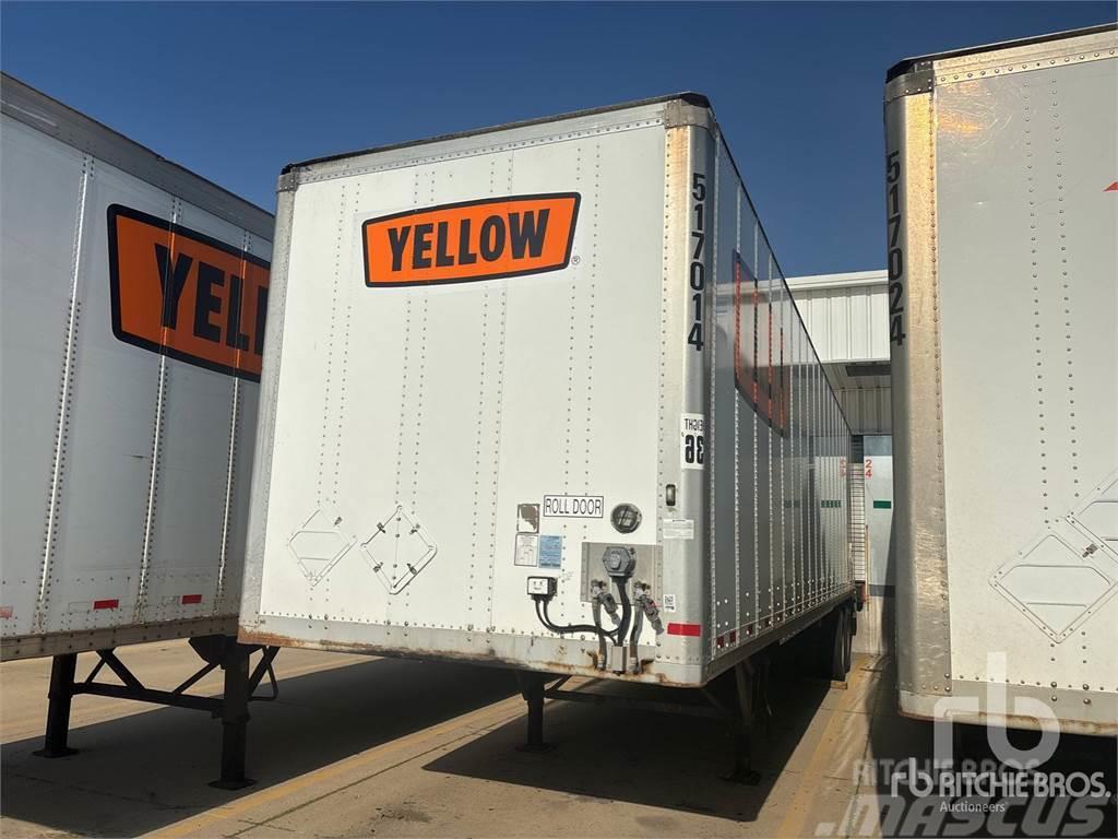 Stoughton 40 ft x 102 in T/A Box body semi-trailers