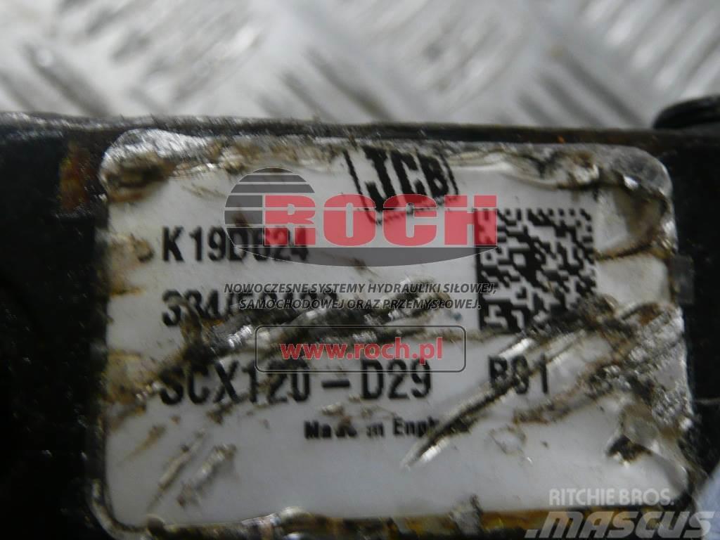 JCB K19D624 334/F9438 SCX120-D29 - 5 SEKCYJNY Componenti idrauliche