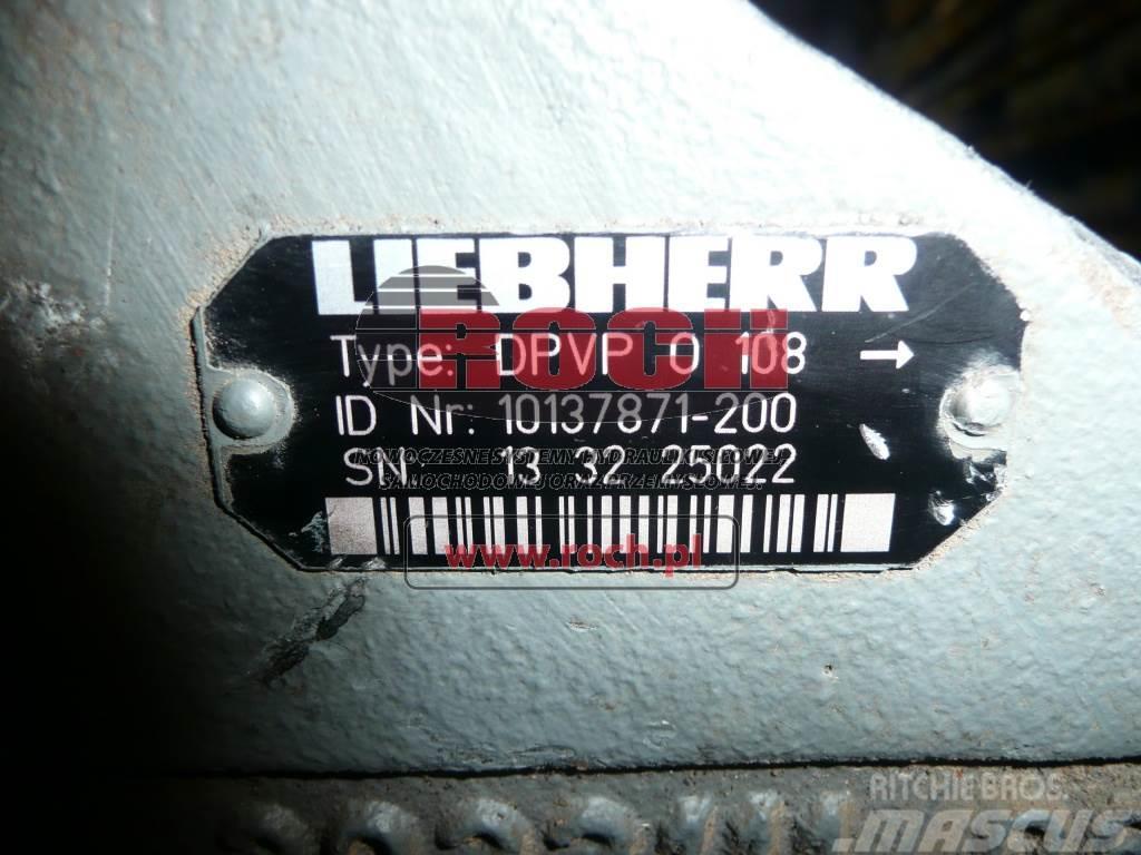 Liebherr DPVPO108 ID NR 10137871-200 Componenti idrauliche