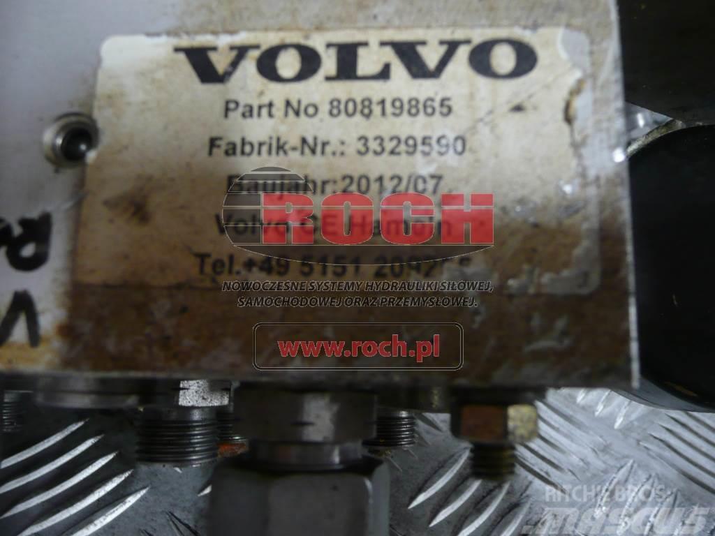 Volvo 80819865 3329590 + 2 CEWKI HYDAC+ MANOMETR Componenti idrauliche