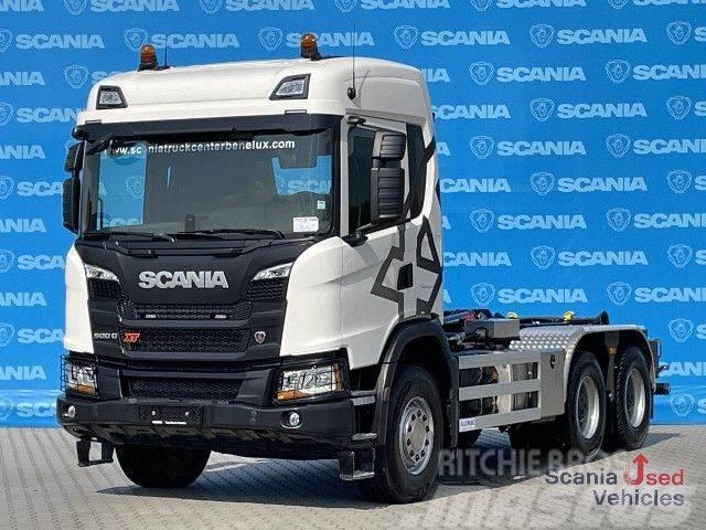 Scania G 500 B6x4HB, DIFF-L 20T HOOKLIFT, EX DEMO SUPER! Motrici scarrabili