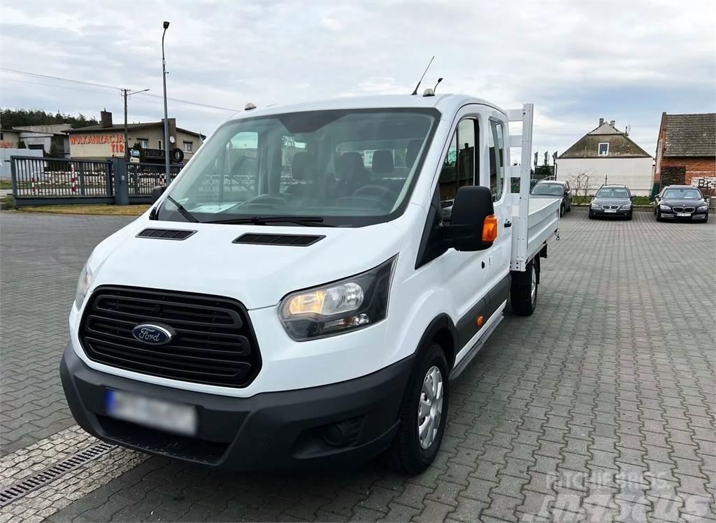 Ford Transit Doka 7-seaters + Box One Owner Camion con sponde ribaltabili