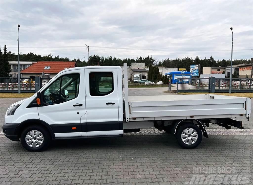 Ford Transit Doka 7-seaters + Box One Owner Camion con sponde ribaltabili