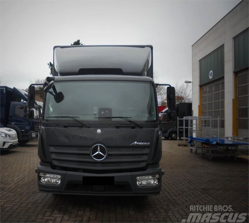 Mercedes-Benz Atego 1021 Koffer + tail lift Camion cassonati