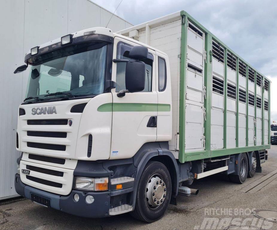 Scania R 420 LB Camion per trasporto animali