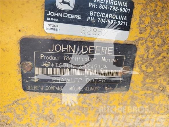 John Deere 700H LGP Dozer cingolati
