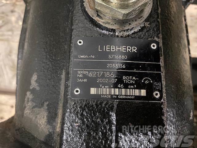 Liebherr L 538 A6VM140 Componenti idrauliche