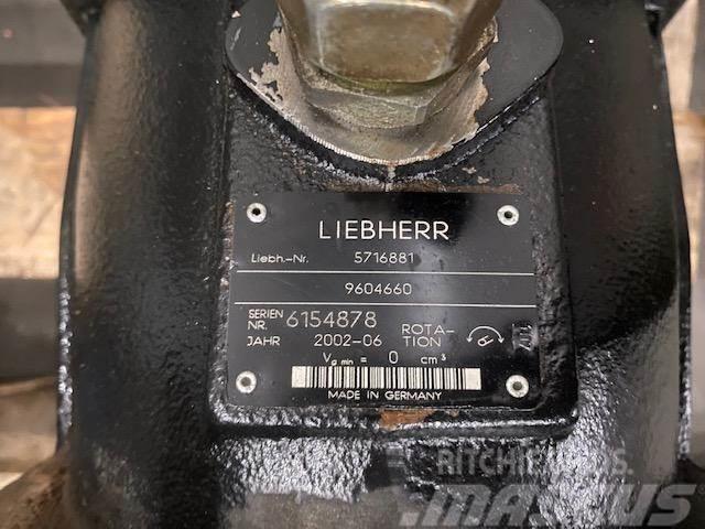 Liebherr L 538 A6VM160 Componenti idrauliche