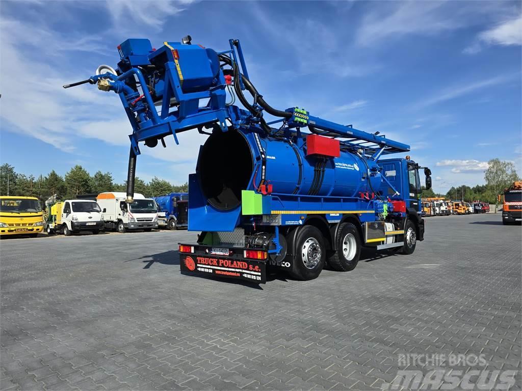 Iveco WUKO MULLER KOMBI FOR CHANNEL CLEANING Camion autospurgo