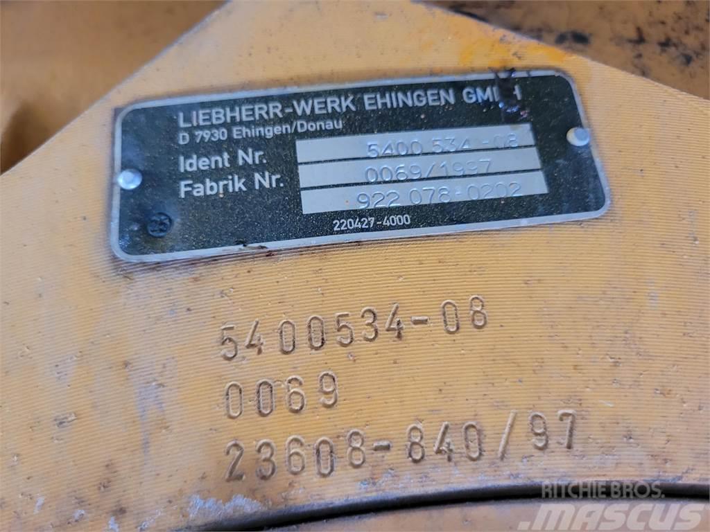 Liebherr LTM 1300 winch Parti e equipaggiamenti per Gru