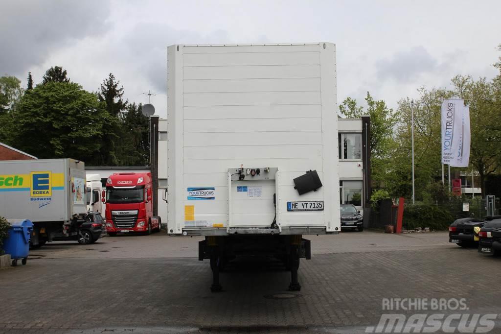 SCHMITZ Koffer Koffer Doppelstock Liftachse SAF Semirimorchi a cassone chiuso