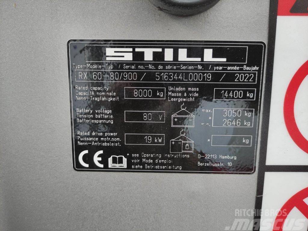 Still RX60-80/900 Carrelli elevatori elettrici