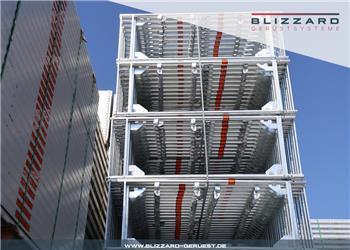 Blizzard 81 m² neues Gerüst günstig aus Stahl
