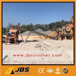 JBS 100tph granite stone crushing line