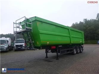 Schmitz Cargobull Tipper trailer steel 58 m3 + tarpaulin