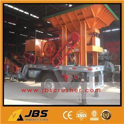 JBS YDSP2540 Mobile Diesel Engine Jaw Crusher Plant