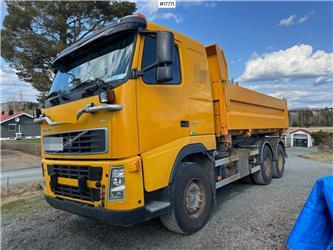Volvo fh480 6x4 plow rigged tipper WATCH VIDEO