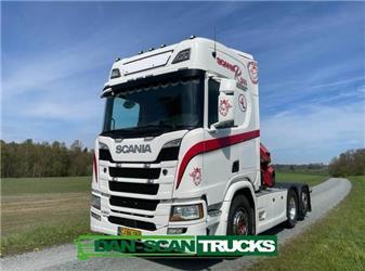 Scania R500 med ny demo kran