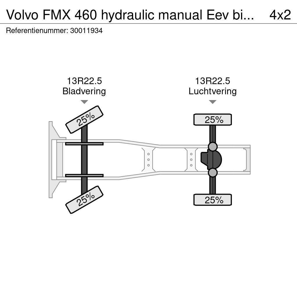 Volvo FMX 460 hydraulic manual Eev big axle Motrici e Trattori Stradali