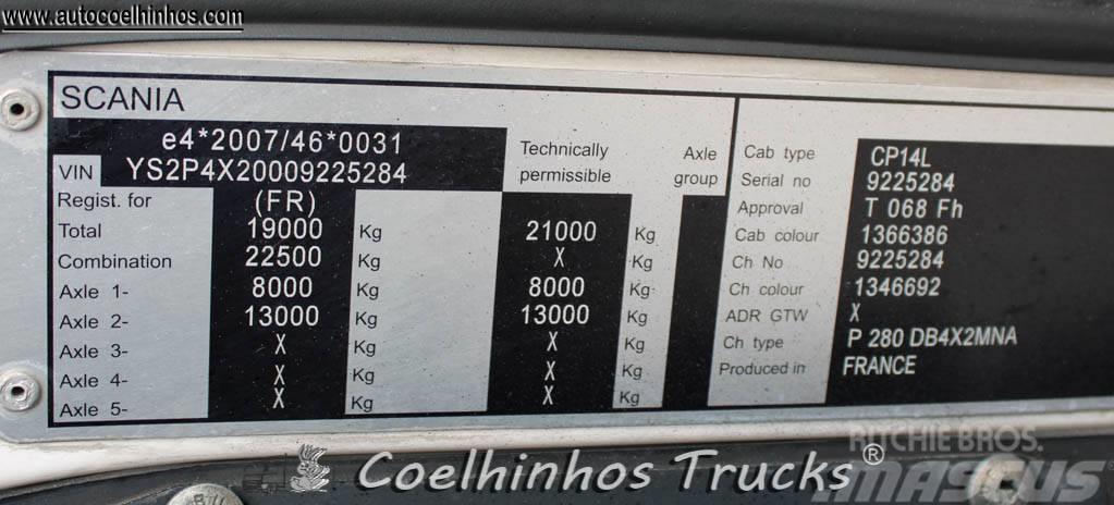 Scania P 280  Chereau + Carrier Camion a temperatura controllata