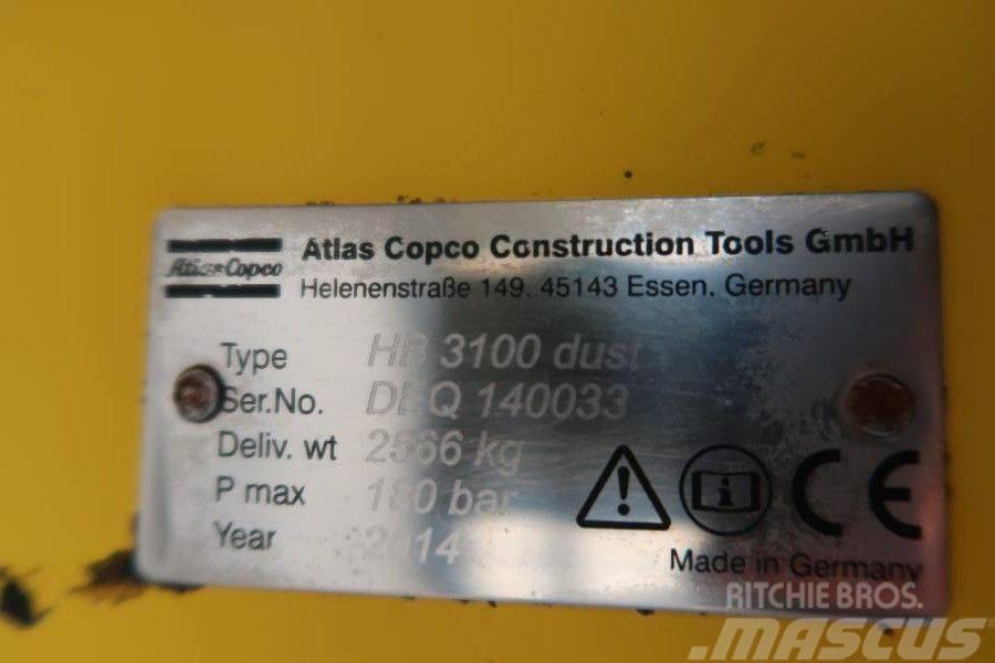 Atlas Copco HB3100 DUST Epiroc Martelli - frantumatori