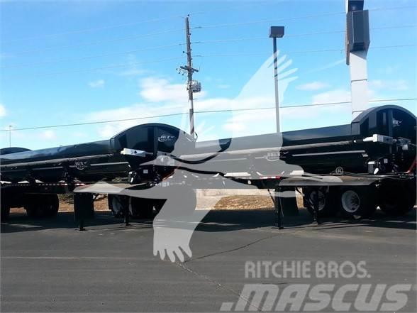 Jet Side Dump 40' Air Ride, 2 Way Valve, Electric Tarp Rimorchi ribaltabili