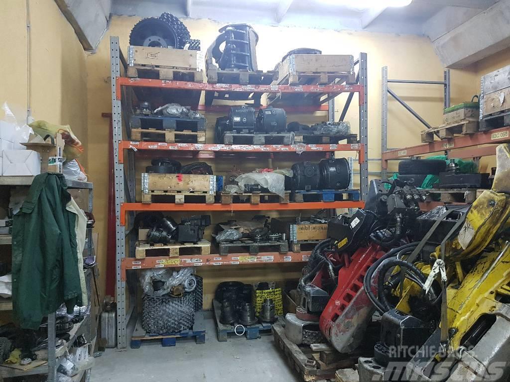  Many different parts for all Forestry machines Attrezzature forestali varie