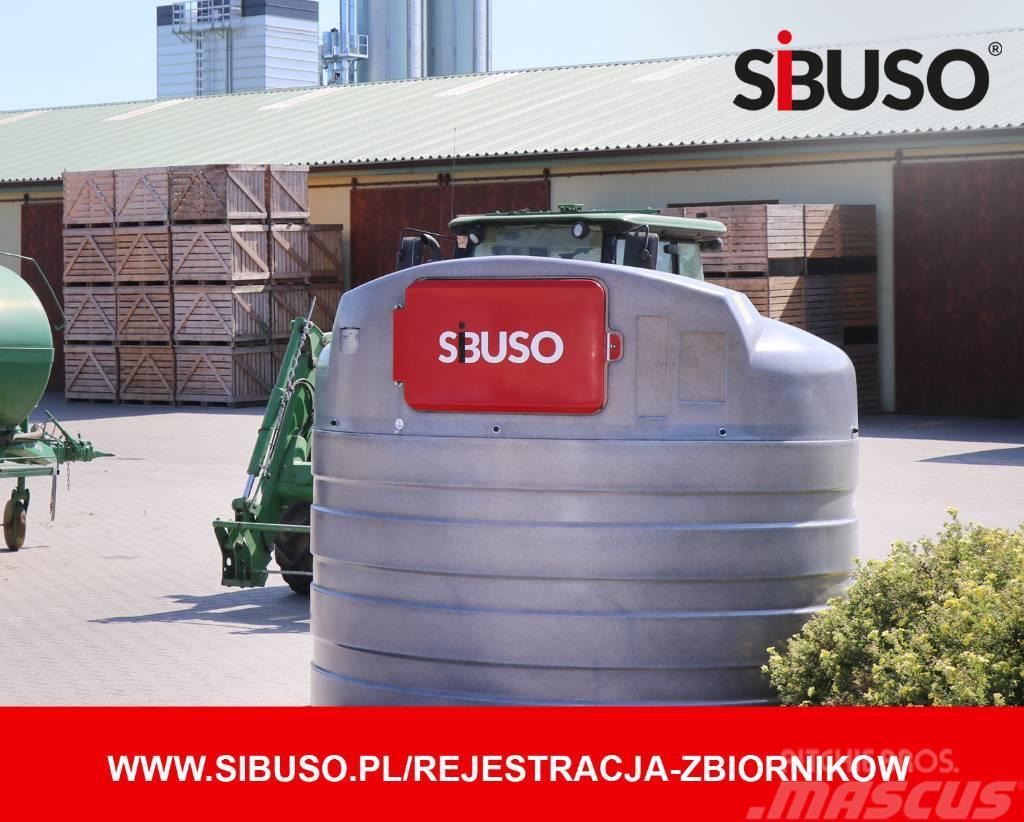 Sibuso 5000L zbiornik dwupłaszczowy Diesel Camion altro