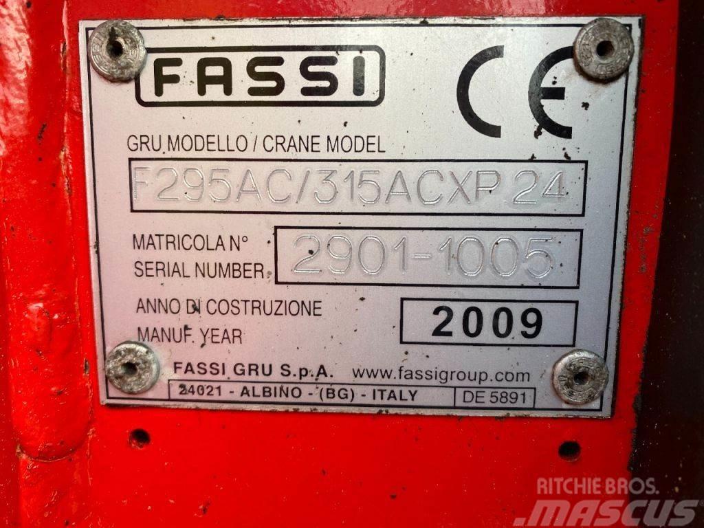 Fassi F315 A.24 + REMOTE + 4X OUTRIGGER F315ACXP.24 Gru da carico