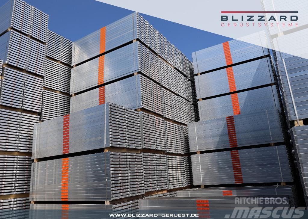  245,17 m² Fassadengerüst aus Alu Neu Blizzard S70 Ponteggi e impalcature