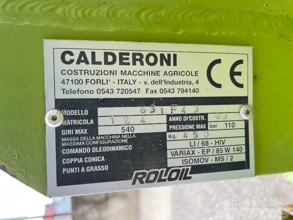  Calderoni 631F43 Lavori per la preparazione del terreno