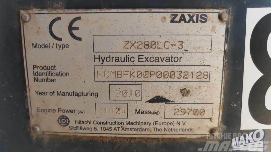 Hitachi ZX 280 LC-3 Escavatori cingolati