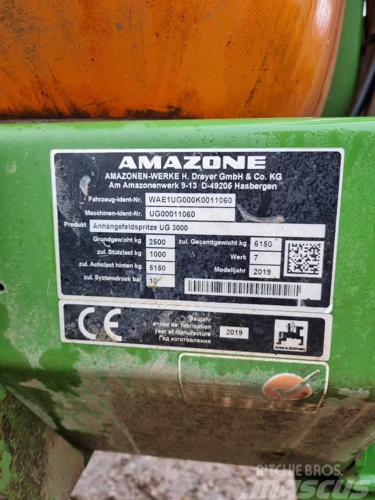 Amazone UG 3000 Irroratrici trainate