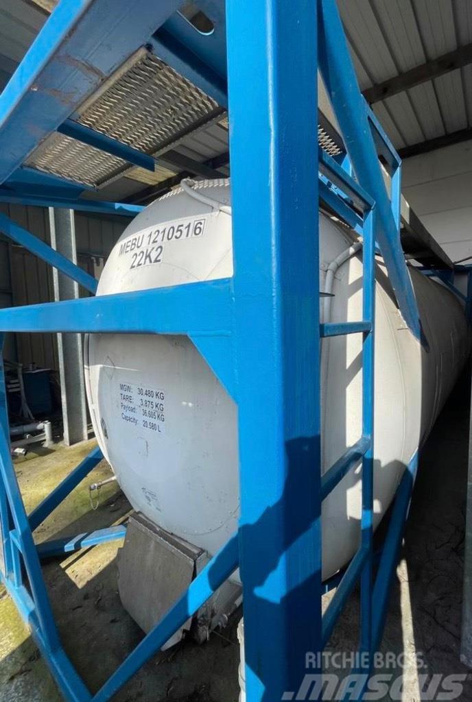  Container Tank 20500L with test certificate Contai Containers cisterna