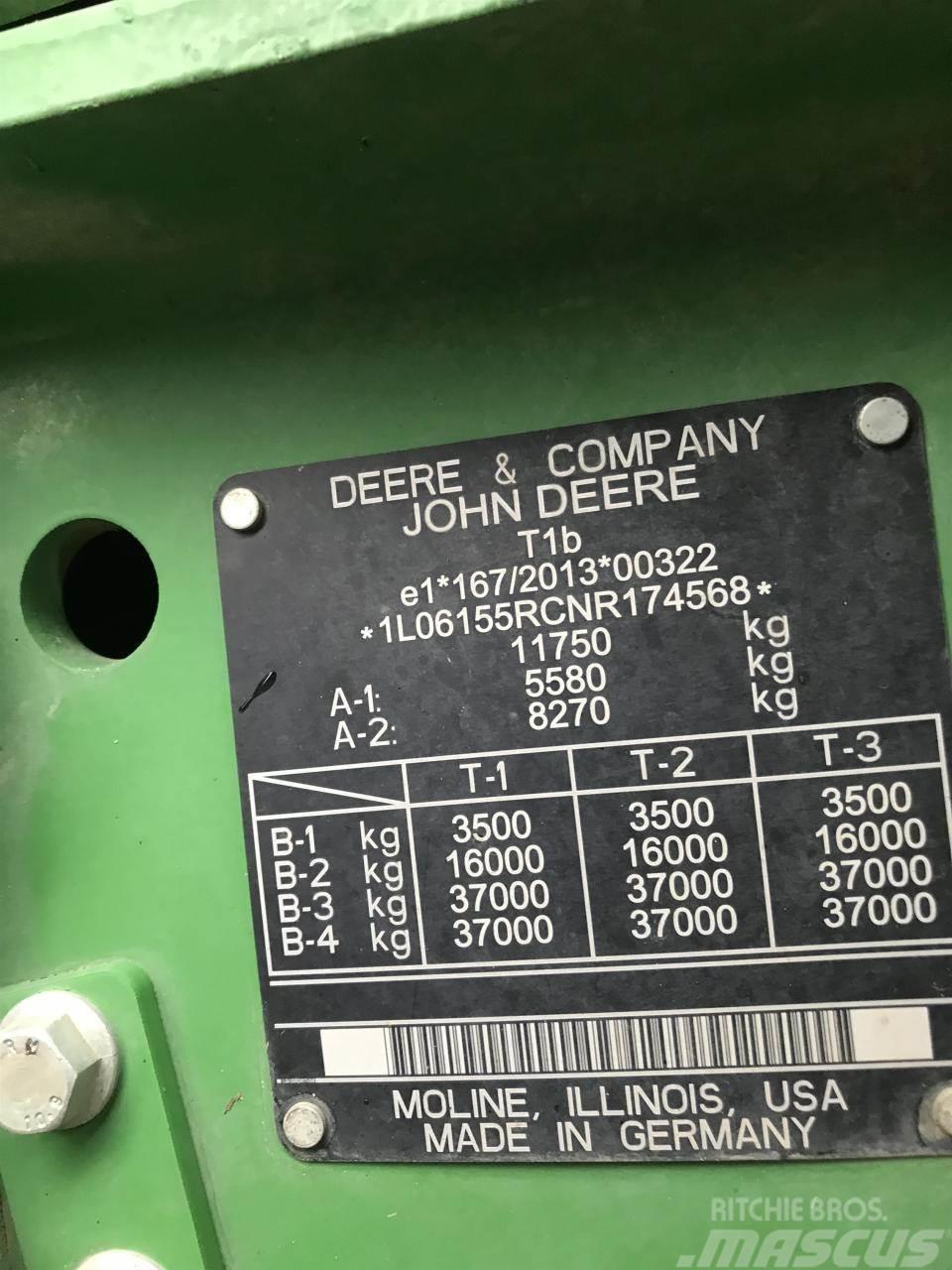 John Deere 6R 155 Trattori