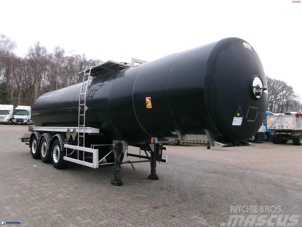 Magyar Bitumen / heavy oil tank inox 30.5 m3 / 1 comp + m Semirimorchi cisterna